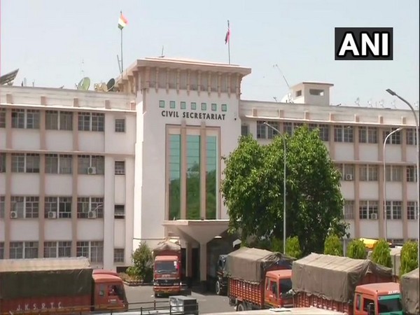 The civil secretariat in Jammu that has been shut for the 'Durbar move of the J-K government. Photo/ANI