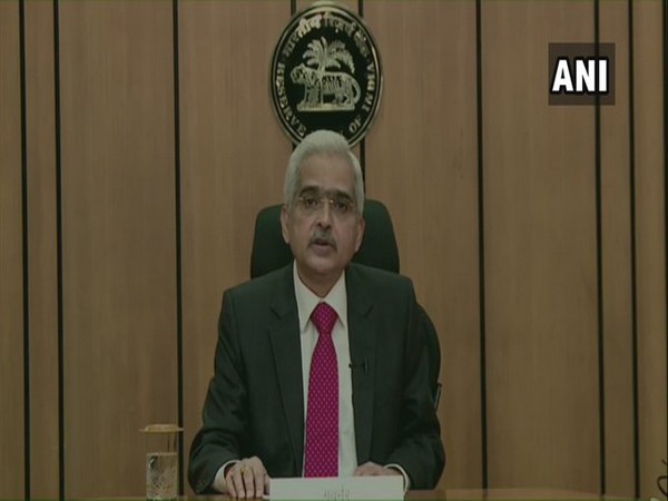 RBI Governor Shaktikanta Das in Mumbai on Friday. [Photo/ANI]