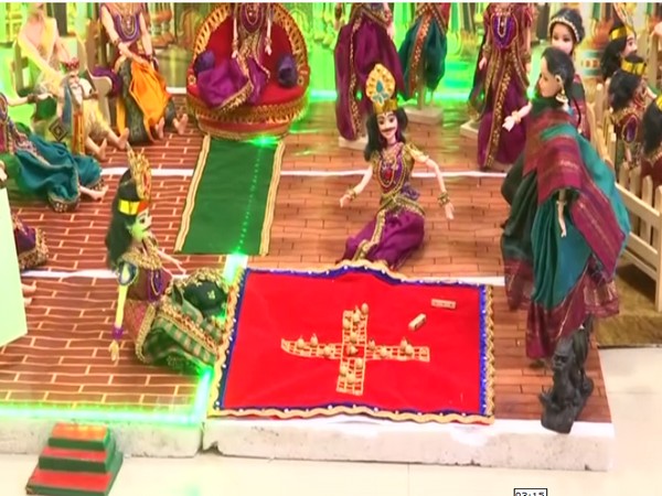 Visual from Dasara Dolls exhibition at a home in Bengaluru (Photo/ANI) 