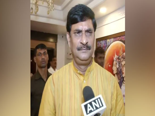 Odisha Education Minister, Sameer Ranjan Das talking to ANI at Bhubaneswar on Friday 