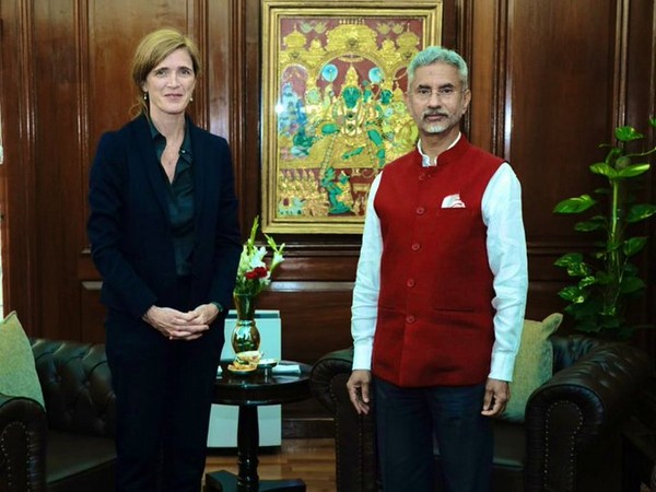 External Affairs Minister (EAM) S Jaishankar and US aid chief Samantha Power