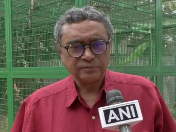 Rajya Sabha MP Swapan Dasgupta talking to ANI in New Delhi on Thursday 