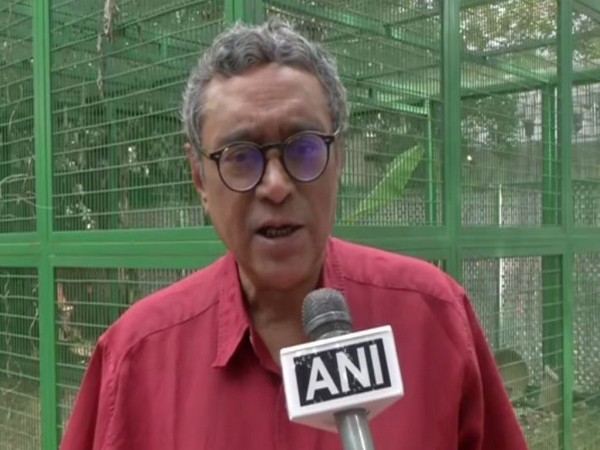 Rajya Sabha MP Swapan Dasgupta talking to ANI in New Delhi on Thursday. (Photo/ANI) 