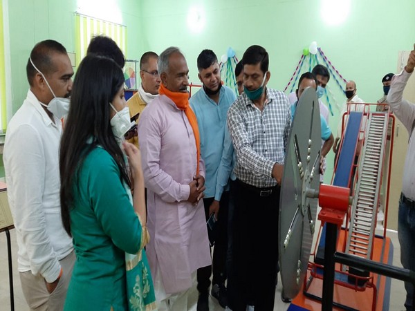 With the efforts of Chamoli DM, a science park has been set up  at Kothiyalsain near the district headquarters, Gopeshwar (Photo/ANI)