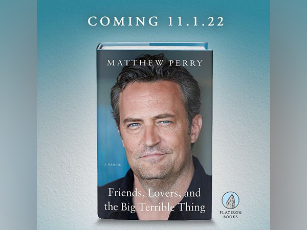Cover of Matthew Perry's memoir (Image source: Instagram)