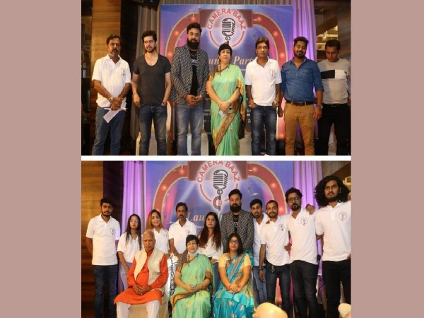 Versova MLA Bharti Lavekar inaugurates Camerabaaz YouTube Channel, CEO Sumit Kumar Tiwari felicitates Sunil Pal and others