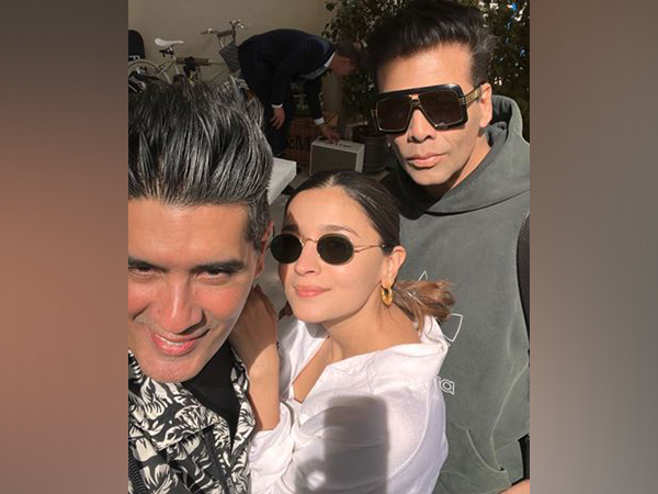 Manish Malhotra, Alia Bhatt, Karan Johar (Source: Instagram)