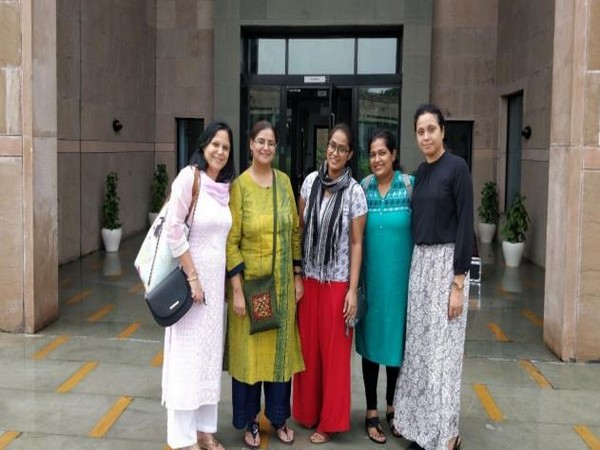 Team of Researchers: (From Left to Right)- Dr. Shikha Yadav, Dr. Archana Chugh, Sujithra Shankar, Harsha Rohira, Dr. Sushmita G Shah (Php)