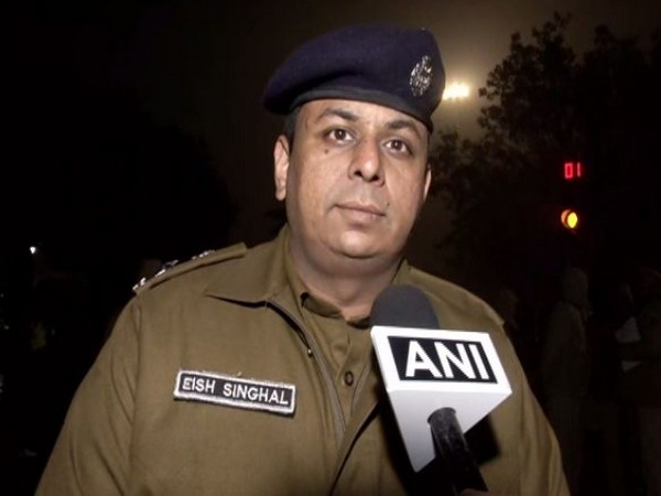 Eish Singhal, DCP New Delhi talking to ANI in New Delhi on Wednesday
