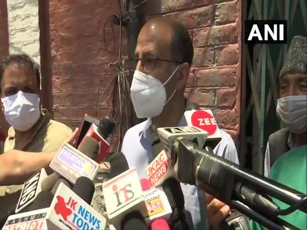 National Conference leader Nasir Aslam Wani (Photo/ANI)