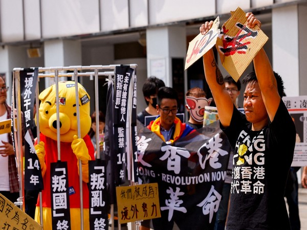 Protest held in Taipei against new security law in Hong Kong (Image Credit: Reuters)