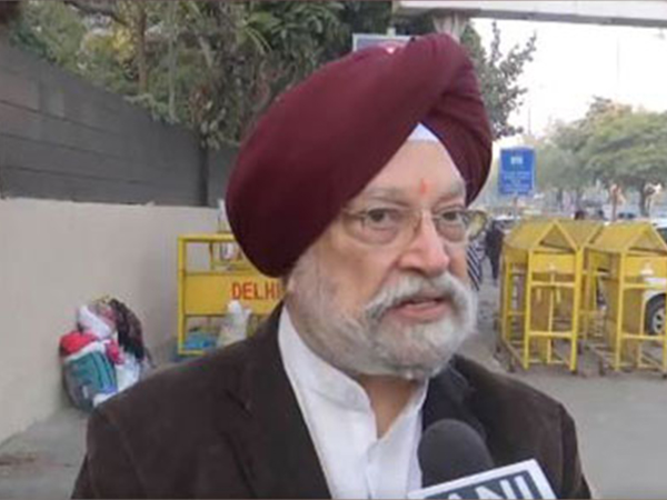 Union Minister Hardeep Singh Puri. (Photo/ANI)