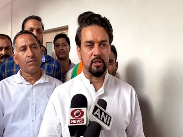 Union Minister Anurag Thakur (Photo/ANI)