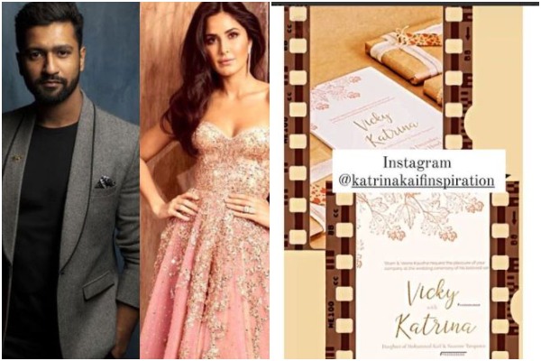 Vicky Kaushal, Katrina Kaif's wedding card goes viral (Image source: Instagram)