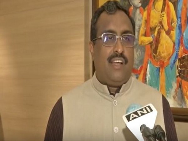 Bharatiya Janata Party leader Ram Madhav in conversation with ANI. (Photo/ANI)