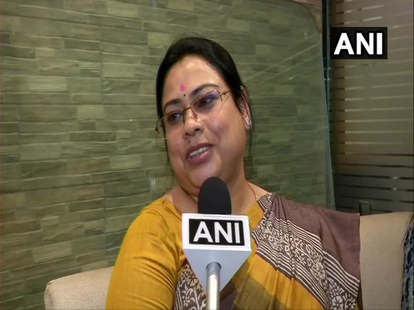Debasree Chaudhuri, BJP MP from Raiganj talking to ANI on Thursday 