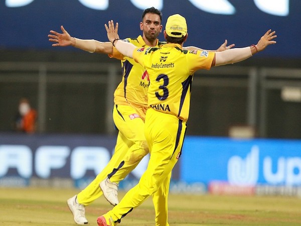 CSK players Suresh Raina and Deepak Chahar celebrating  a wicket (Image: BCCI/IPL)