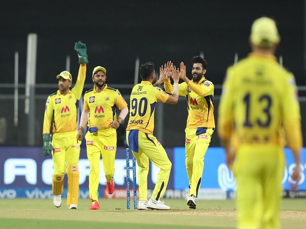 CSK bowler Deepak Chahar picked four wickets against Punjab Kings (Image: BCCI/IPL)