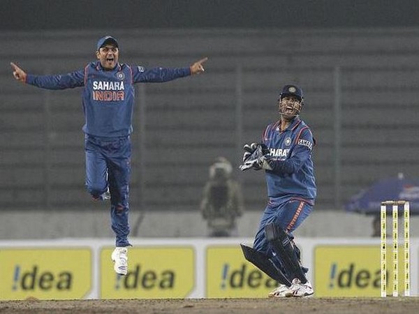 Virender Sehwag and MS Dhoni