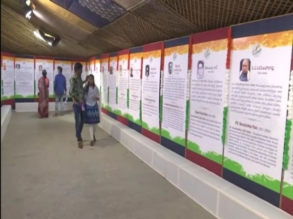 Display gallery at Shilparamam in Hyderabad (Photo/ANI)