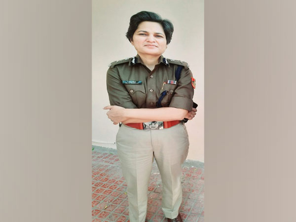 Traffic Joint Commissioner of Delhi Traffic Police Meenu Choudhary (Photo/ ANI)