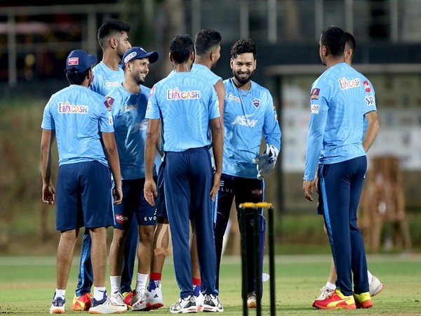 Delhi Capitals train ahead of their first encounter in IPL 14 (Image: Delhi Capitals)