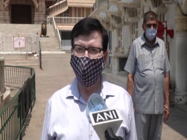 Dr Kishor Chawla, CEO of Chattarpur temple in Delhi. (Photo/ANI)