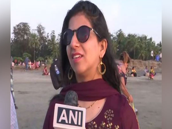 Vidya talking to ANI in Panaji , Goa on Friday 