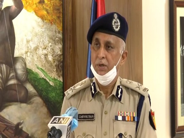 Delhi Police Commissioner SN Shrivastava speaking to ANI in New Delhi. [Photo/ANI]