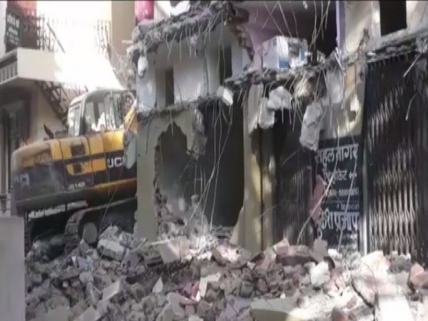 The municipal corporation of Indore demolished 
