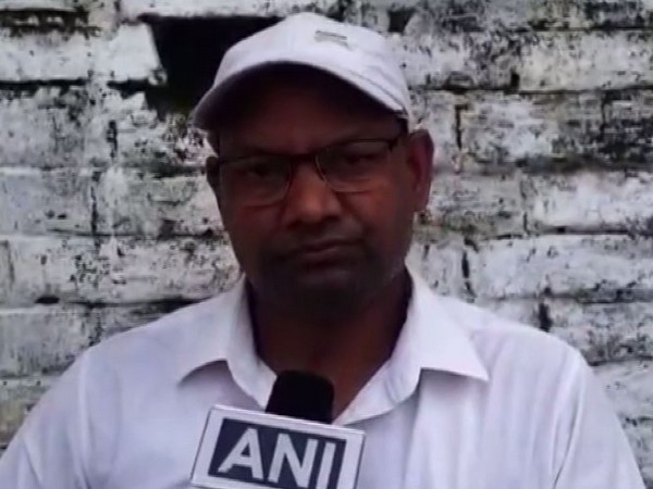 Prem Shankar Ram, Block Education Officer talking to ANI in Mirzapur on Monday 