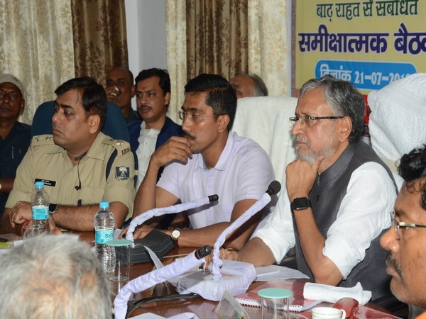 Sushil Modi holds review meeting (Source: Twitter)