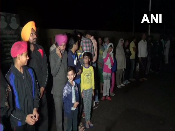 Dera followers queued to welcome Honeypreet Insan on Wednesday. Photo/ANI