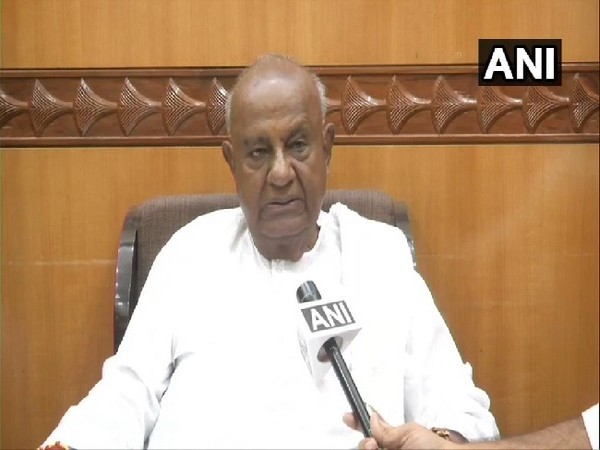 Former Prime Minister and Janata Dal (Secular) chief HD Deve Gowda  (File Photo/ANI)