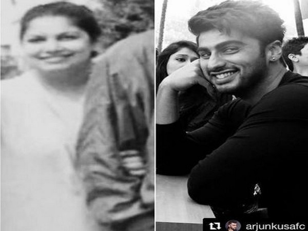 Mona Shorey Kapoor and Arjun Kapoor (Image courtesy: Instagram)