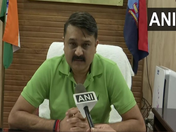 Ajay Singh, SSP, Uttarakhand STF (Photo/ANI)