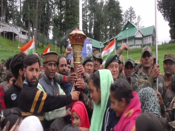 Visual of Kargil Victory Flame (Photo/ANI) 