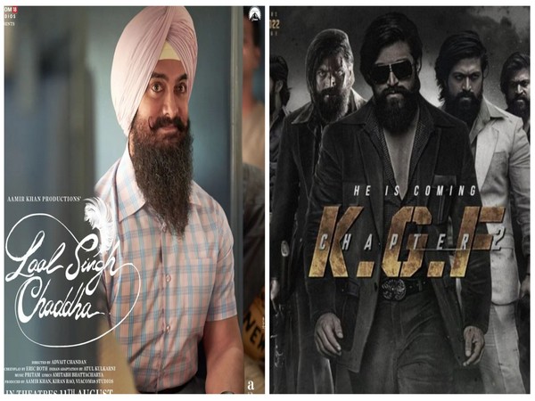 Laal Singh Chaddha and KGF 2 poster (Image Source: Instagram)