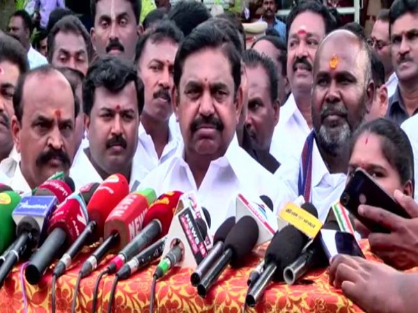 Tamil Nadu Chief Minister Edappadi K. Palaniswami at the Thoothukudi Airport on Thursday. Photo/ANI