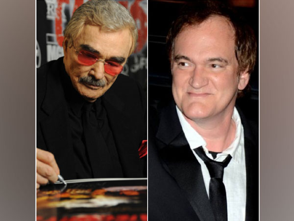 Burt Reynolds and Quentin Tarantino