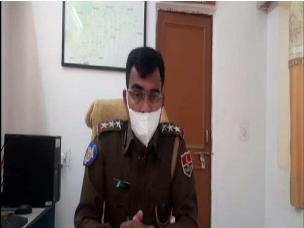 Sitaram Pawar, Station House officer, Luni, Jodhpur (Photo/ANI)