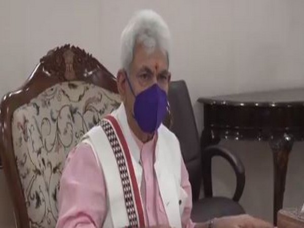 Jammu amd Kashmir Lieutenant Governor, Manoj Sinha (Photo/ANI) 