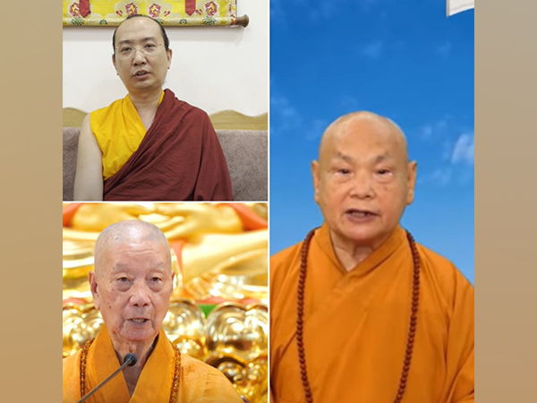 Buddhist monks from different parts of the world. (Pic credit: IBC World YouTube channel)