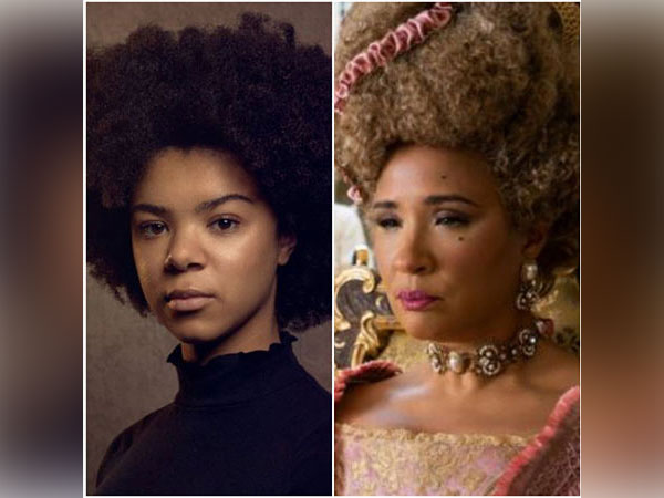 India Amarteifio, Golda Rosheuvel as Queen Charlotte in 'Bridgerton' (Image source: Twitter)