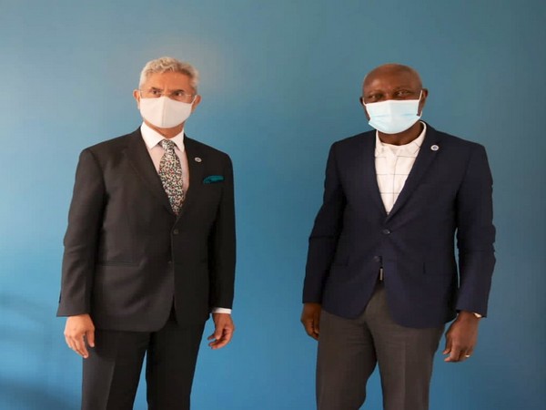 Jaishankar meets IFAD president Gilbert Houngbo (Photo Credit: Twitter)