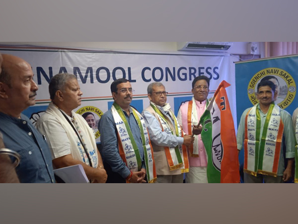 North Goa Congress Seva Dal Chief Ulhas Vaskar joins TMC Goa (Photo: Twitter/AITC Goa)