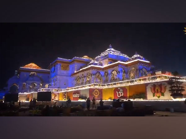 Visual of the Ram Temple (File Photo/ANI)