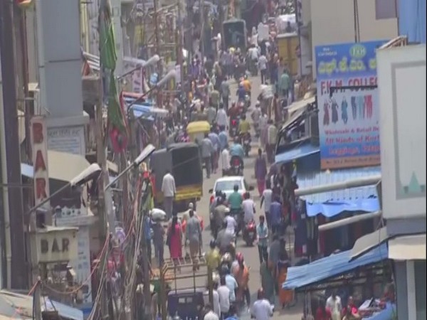 Rush at Bengaluru's KR market on Ram Navami