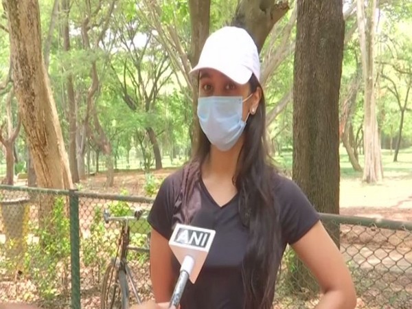 Ananya Monkur, a resident of Bengaluru, speaking to ANI (Photo/ANI)