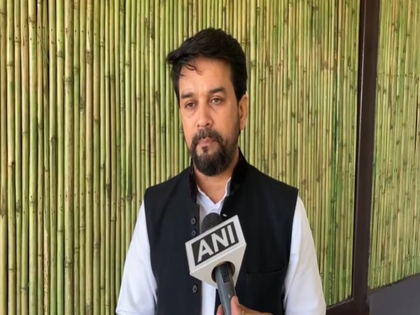 Union Minister of State for Finance and Corporate Affairs, Anurag Singh Thakur (Photo/ANI)